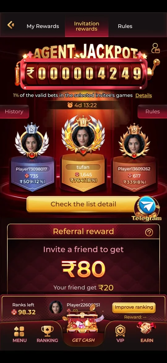Mobile gaming reward artwork